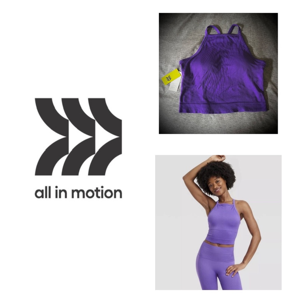 “All in Motion” Purple Women's Top